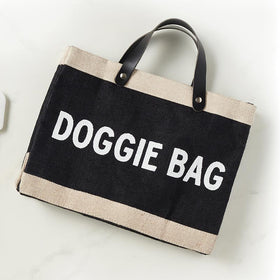 Black Mini Market Tote - Doggie Bag