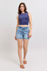 HW Denim Trouser Shorts