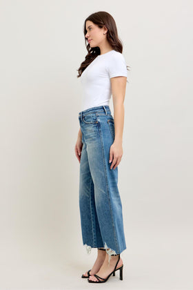 HW Rigid Magic Destroy Hem Crop Wide