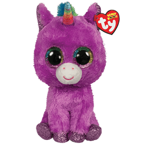 TY Rosette Purple Unicorn