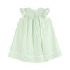 Honeydew Green Bunny Smocked Bishop Dress