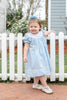 Light Blue Easter Smocked Bishop Dress