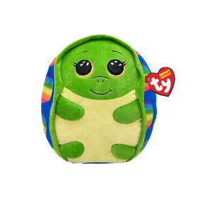 TY Shrugs Rainbow Turtle
