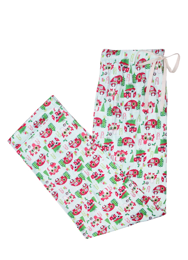 Jolly Journey Button Down Loungewear Set