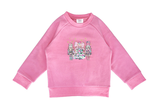 Sugarplum Nutcracker Sweatshirt - Pink