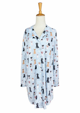 Stanley Smarty Paws Long Sleeve Sleep Dress
