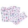 El Sugarplum Nutcracker Button Down Loungewear Set