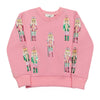 Belle Cher Pink and Teal Nutcracker Sweatshirt