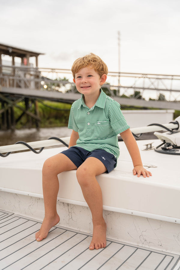 SALTWATER BOYS Inshore Performance Polo