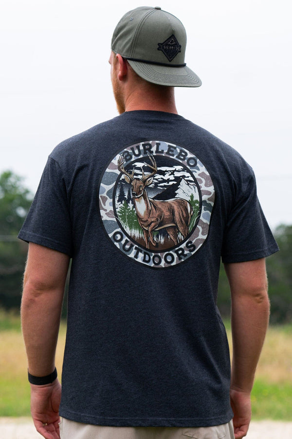Circle Deer Season - Heather Black