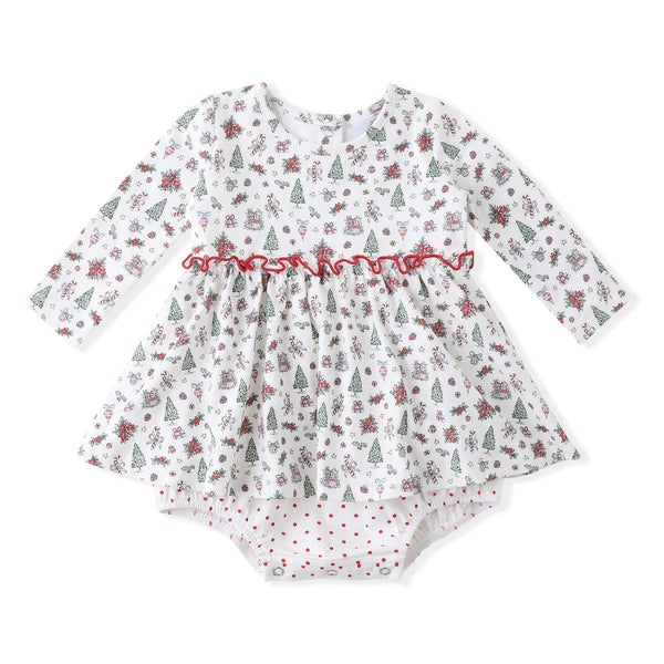 Swoon Baby Holiday Magic Bubble Dress