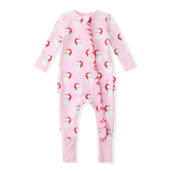 Swoon Baby Santa Baby Pink Butterknit Layette