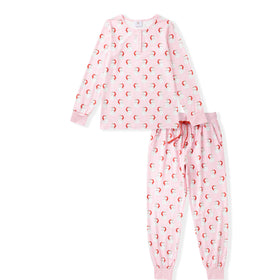Swoon Baby Santa Baby Pink Butterknit Miss PJ Set