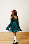 Swoon Baby Crushed Velvet Dress
