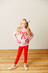 Swoon Baby Candy Cane Sweater