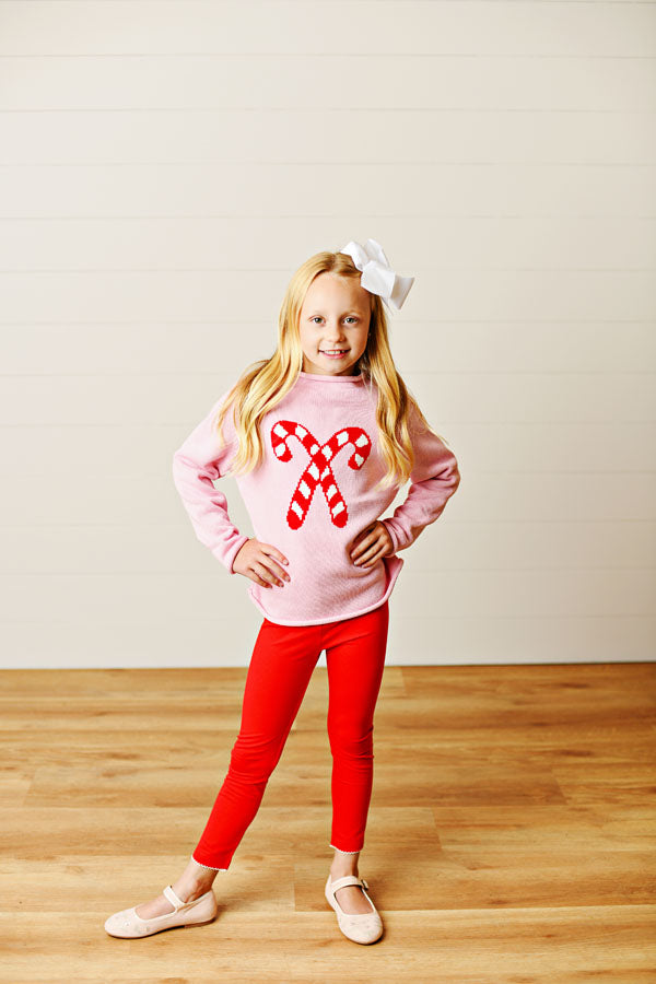 Swoon Baby Candy Cane Sweater