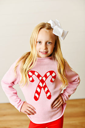 Swoon Baby Candy Cane Sweater