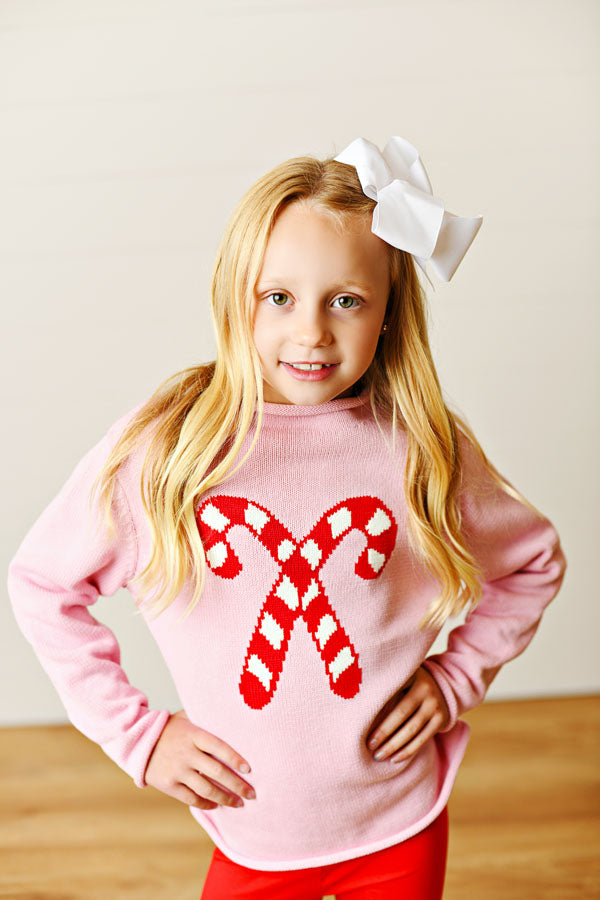 Swoon Baby Candy Cane Sweater