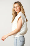 Iridescent Puff Vest