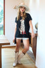 Fancy Dalmatian Oversize Top