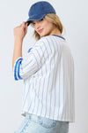 Baseball Short Sleeve Top