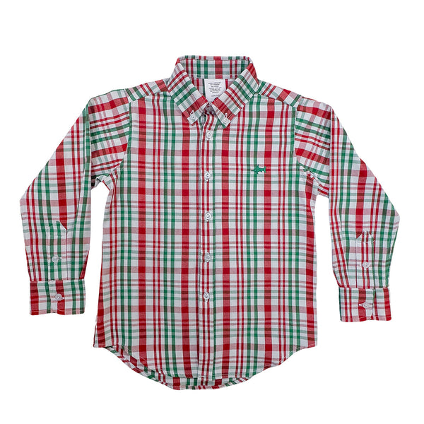 Carter Oxford Shirt Sleigh Plaid