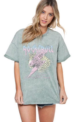 ZUTTER S/S LEOPARD BOLT PASTEL
