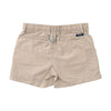 Boy's Outrigger Performance Short in Classic Ancient Scroll Khaki
