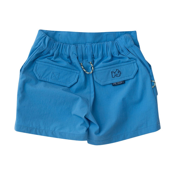 Boys' Inshore Performance Short in Marina Blue