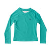 Boys' Reef Rashguard Swim Shirt in Atlantis Green