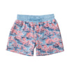 Boys' Boogie Board Swim Trunk in Shrimp Boat Print