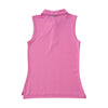 PRODOH Sleeveless Pro Performance Polo Shirt in Fuchsia Pink