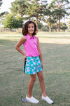 PRODOH Sleeveless Pro Performance Polo Shirt in Fuchsia Pink