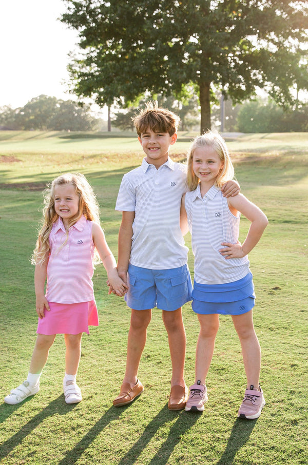 Boys' Inshore Performance Short in Marina Blue