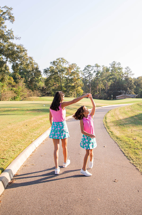Starboard Swing Skort in Augusta Azalea Print