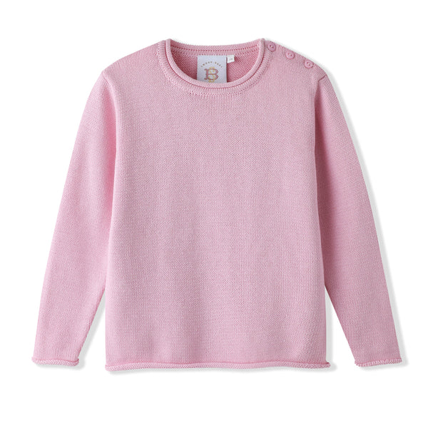 SWOON BABY GIRL FALL HOLIDAY ROLLED NECK SWEATER