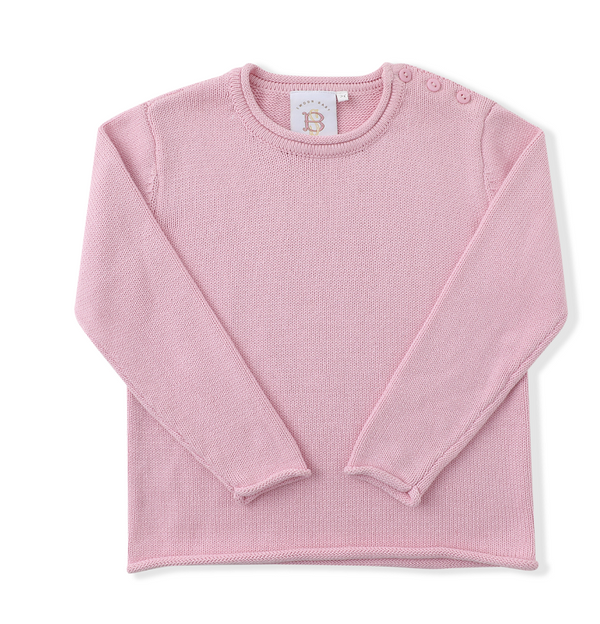 SWOON BABY GIRL FALL HOLIDAY ROLLED NECK SWEATER