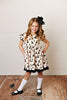 SWOON BABY GLITTER SPELLBOUND EYELET DRESS