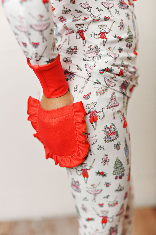 SWOON BABY NUTCRACKER BUTTERKNIT 2PC PAJAMA SET