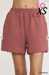 Luxeknit Scalloped Shorts