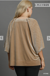 Round Neck Velvet Top