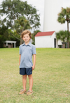 SALTWATER BOYS Banks Performance Polo