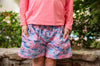 Boys' Boogie Board Swim Trunk in Shrimp Boat Print