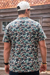 Throwback Camo - SS Patch Logo Pocket Tee