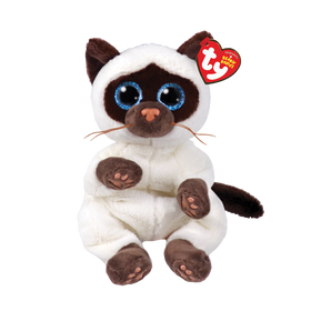 TY Miso Beige and Brown Siamese Cat