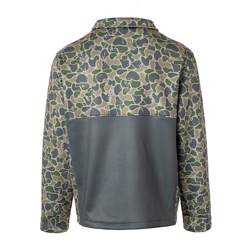 FIELDSTONE Backwoods Camo Quarter Zip Fleece