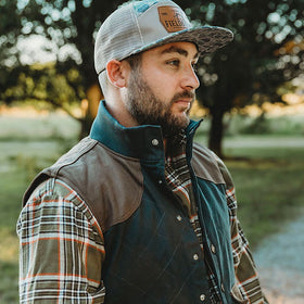 FIELDSTONE Cattleman Flannel Button Down