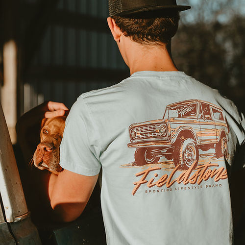 FIELDSTONE Neon Bronco TSHIRT