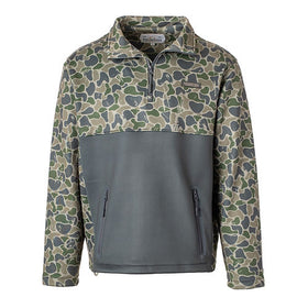 FIELDSTONE Backwoods Camo Quarter Zip Fleece