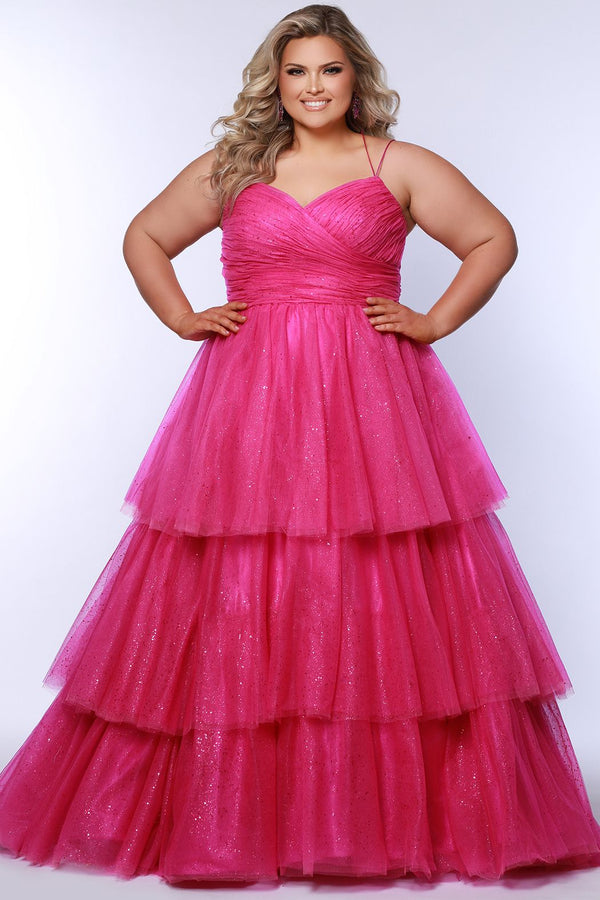 Top Tier Pink SPARKLE BALLGOWN